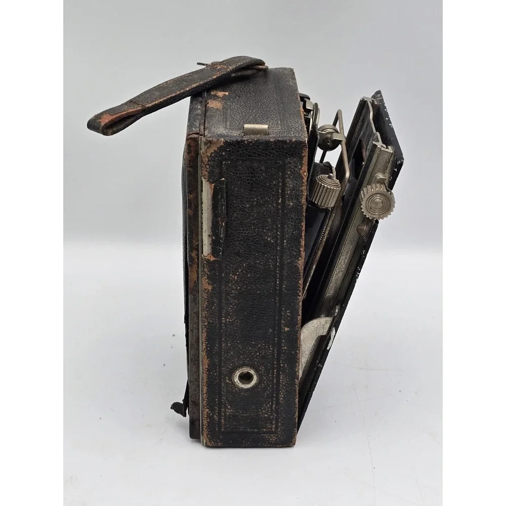 Eastman Kodak Nagel Recomar 33 9x12 Folding Camera w/ 135mm f4.5 Lens, For Parts